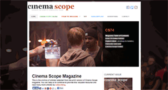 Desktop Screenshot of cinema-scope.com